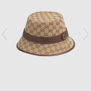 GG canvas bucket hat